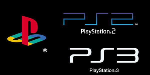 logo sony playstation 1 2 3