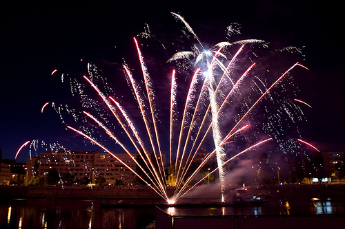 Photos du feu d’artifice du 13 Juillet 2010