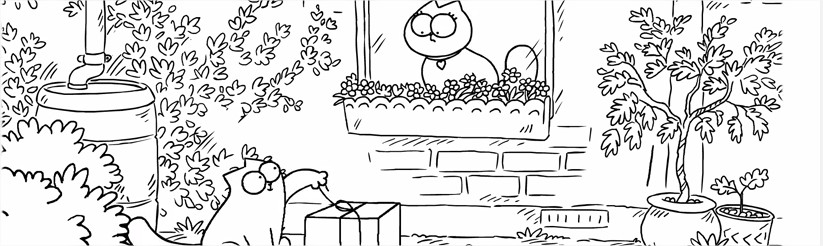 Happy valentine’s day by Simon’s cat